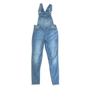 Free People Skinny Denim Overalls Medium Wash Size 31R